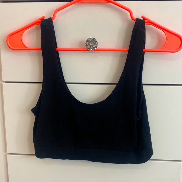 Black Crop Top - Picture 1 of 1